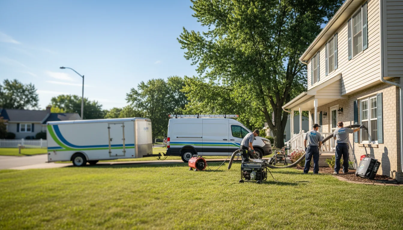 Flooded Basement Restoration And Cleanup With Repair in Pryor, MT near me